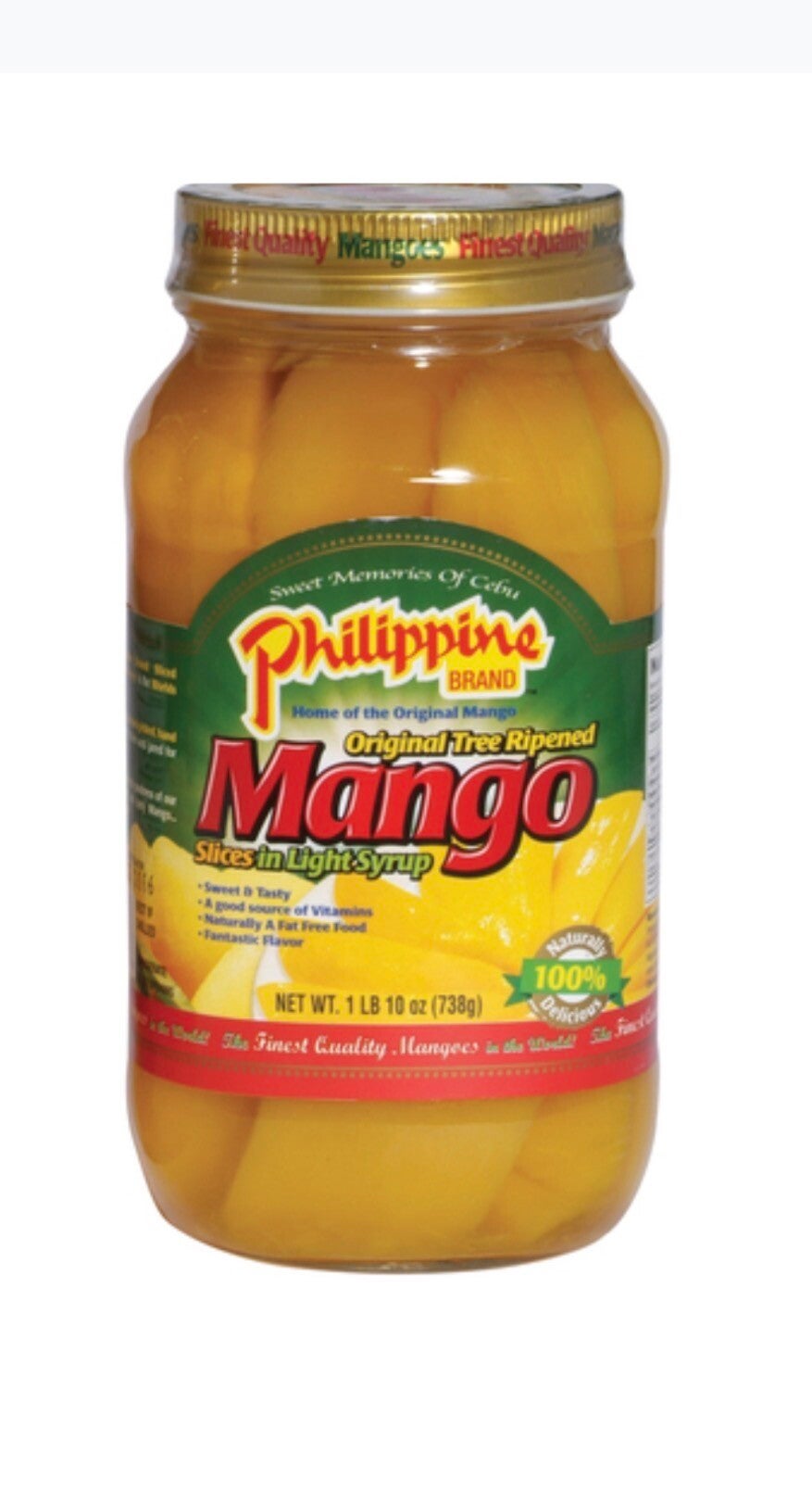 Philippine Brand - Mangoscheiben Leicht Gezuckert/Mango slices lightly sugared