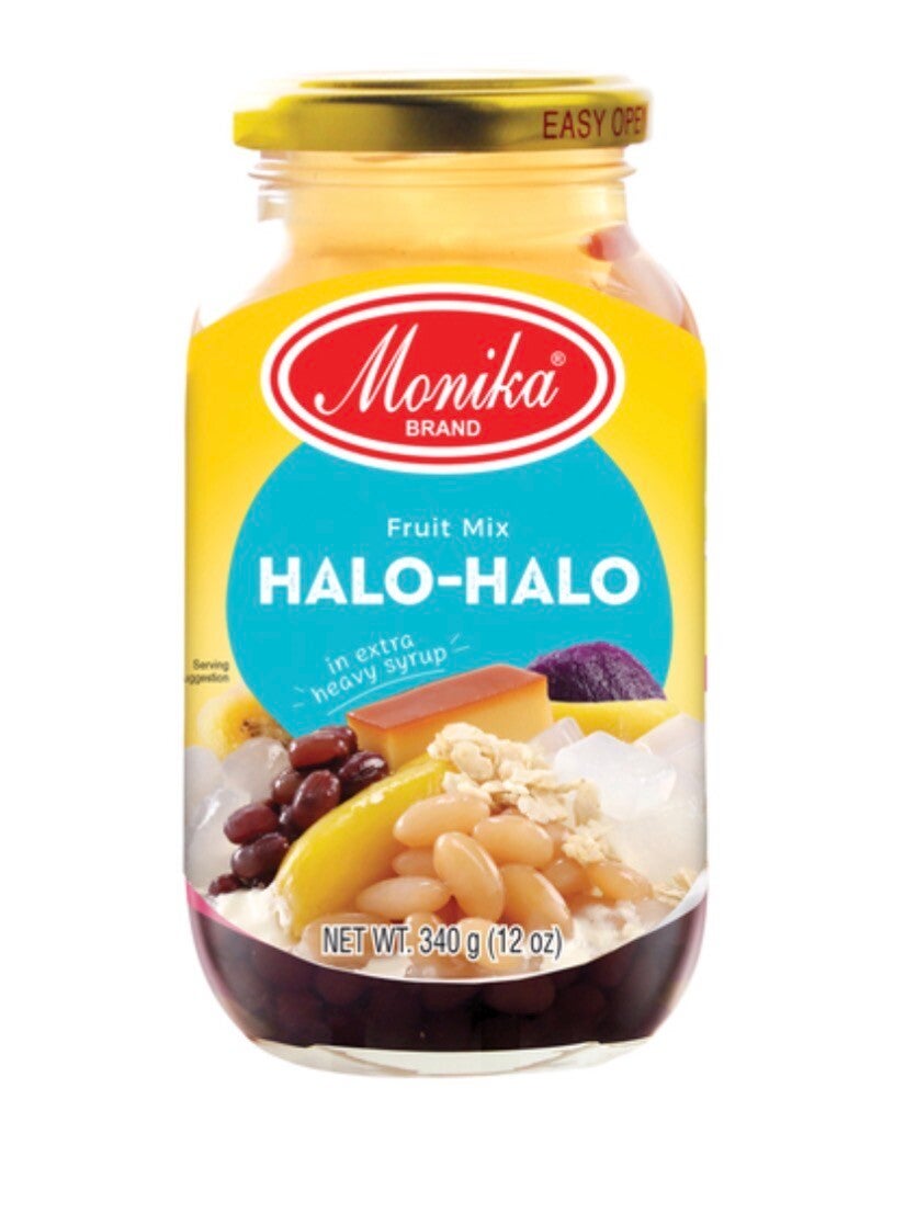 Monika -Fruchtmischung) in dickflüssigem Sirup/Halo-Halo in heavy syrup
