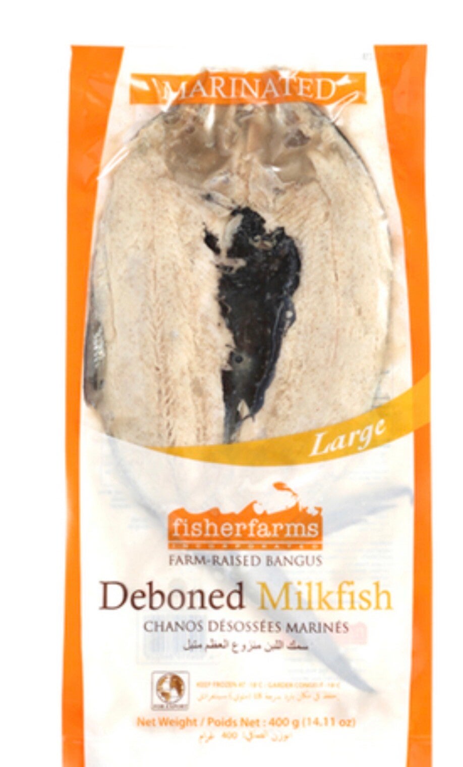 Fisher Farms-Entgräteter MarinieterMilchfisch/Deboned Marinated Milkfish
