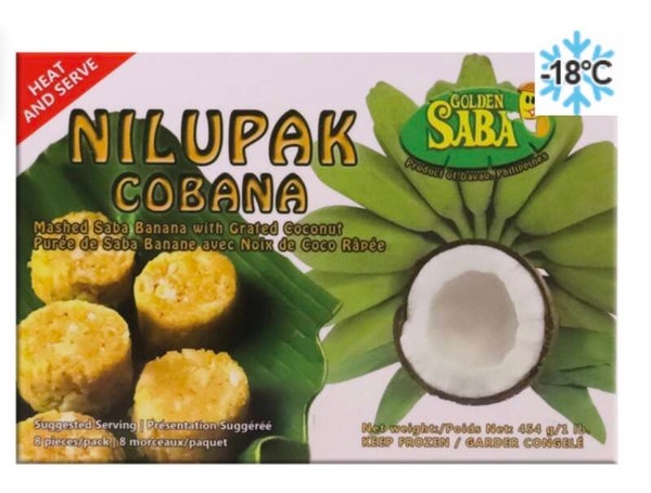 Saba-Bananenpüree mit Kokos