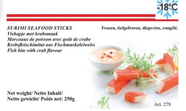 Surimi Krabbenstäbchen
