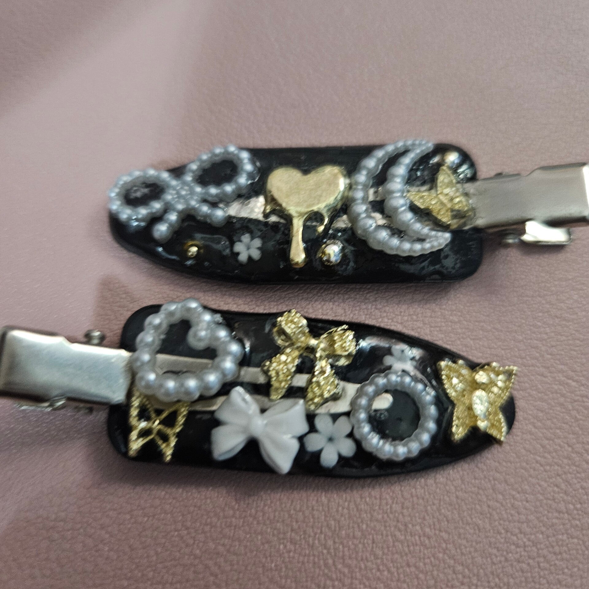 Junk Hairclips (made already)