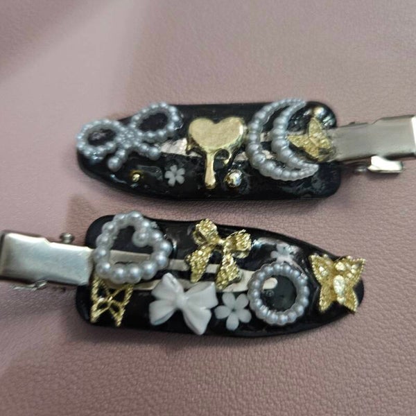 Junk Hairclips (made already)