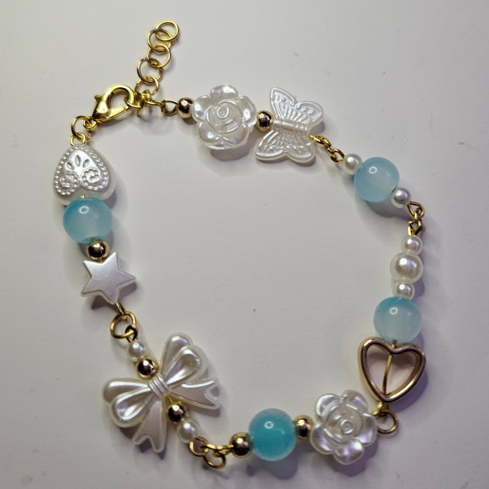 Azure Chain Bracelet