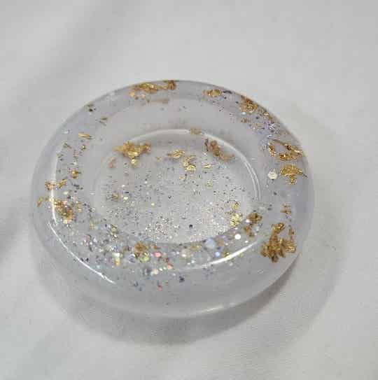 Customizable Round Candle Holder