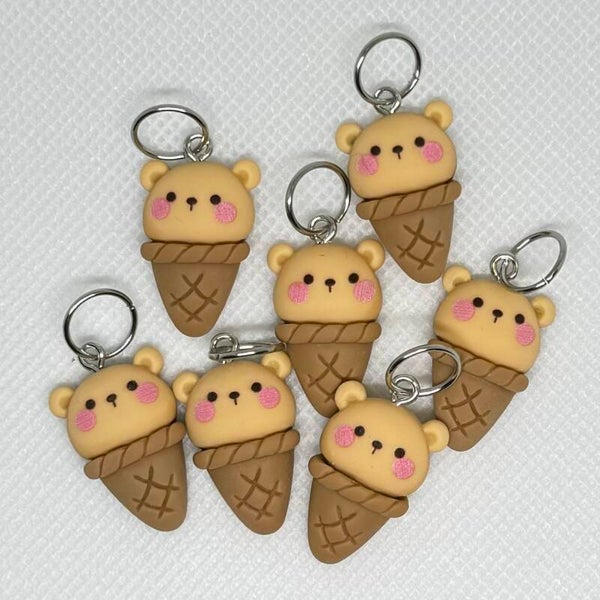 Maskemarkør - Bamse i is