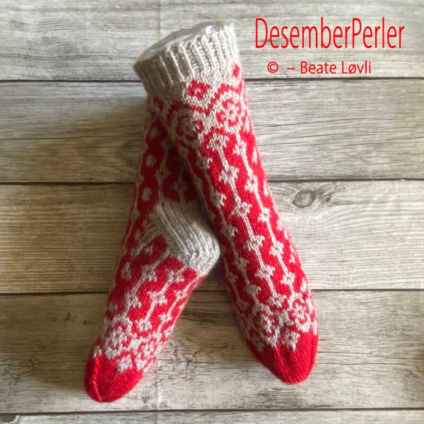 Desemberperler sokker