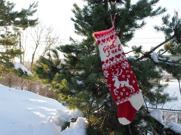Julestrømpe God jul