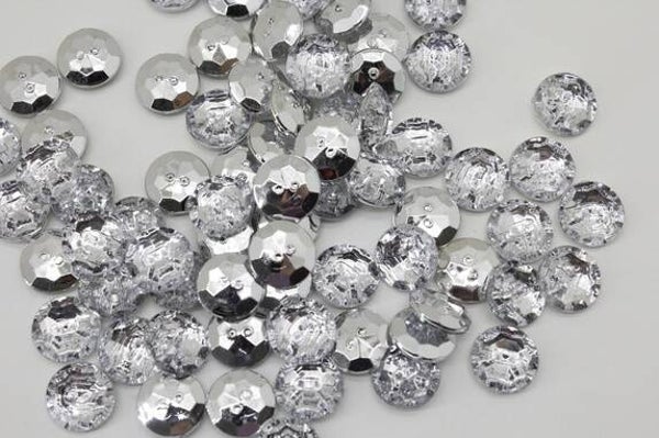 Dekorative knapper - Krystall knapp