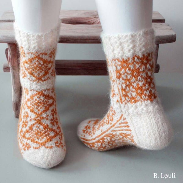 Cloudberry Flower sokker