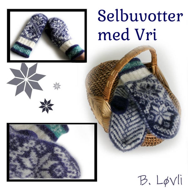 Selbuvotter med vri