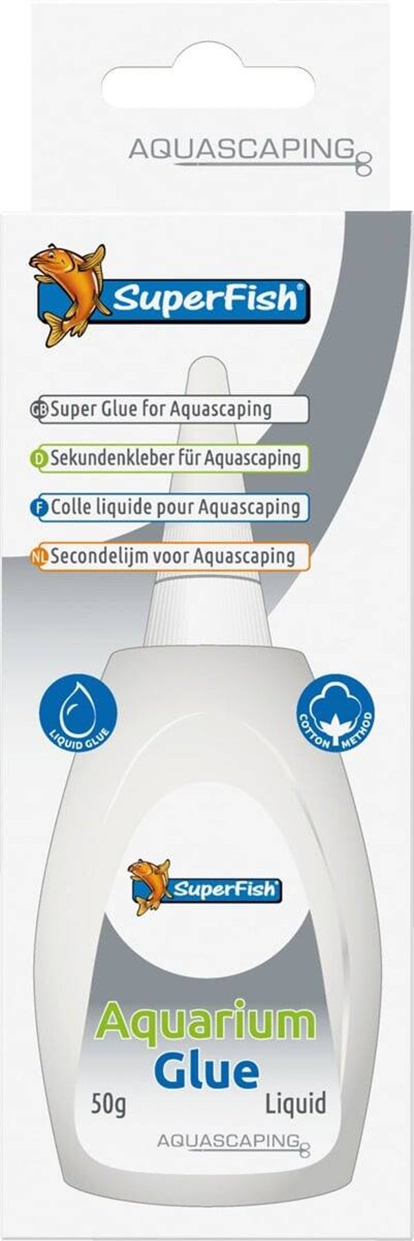 AQUARIUMLIJM FLES 50 GRAM