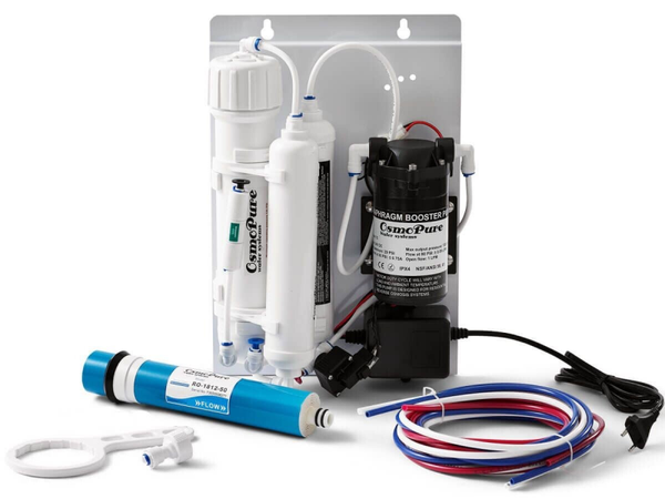 Osmoseapparaat met boosterpomp 50 GPD