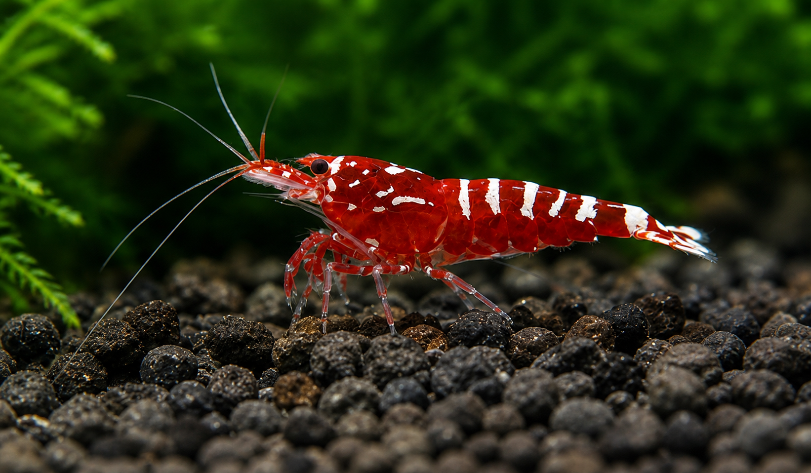 Caridina Red Zebra Pinto | 1–1,5 cm (osmose)