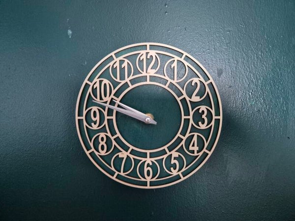 Laser Cut Clock Kit