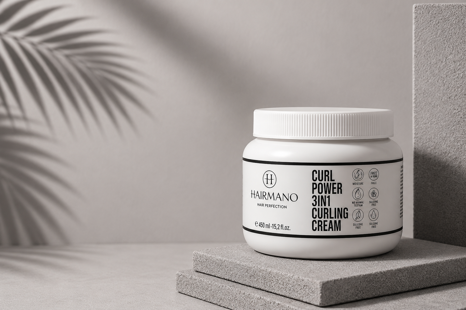 Hairmano Curl Power 3-in-1 Curling Cream