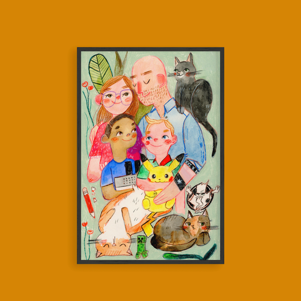 Familie portret
