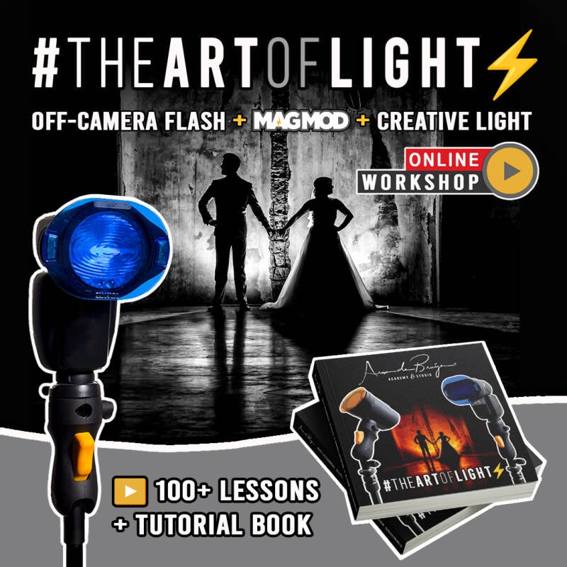 Next Level Off-Camera Flash + MagMod  Online Workshop + Book