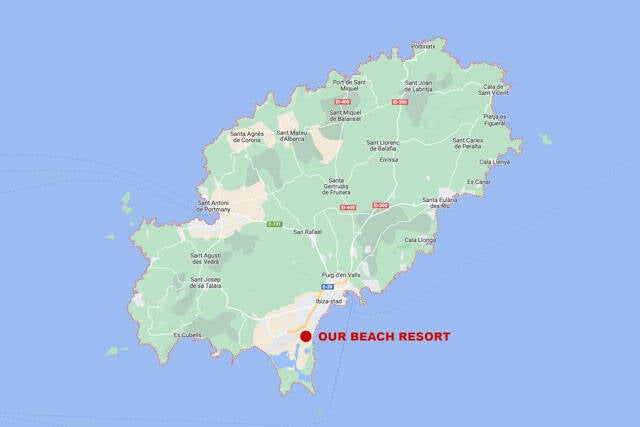 Ibiza Off-Camera Flash Workshop Location