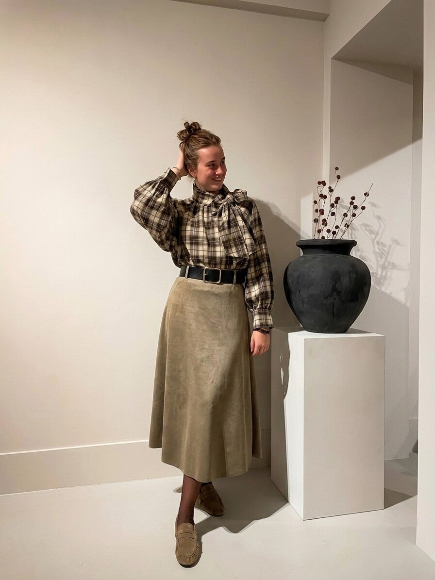 Blouse Eefje geblokt