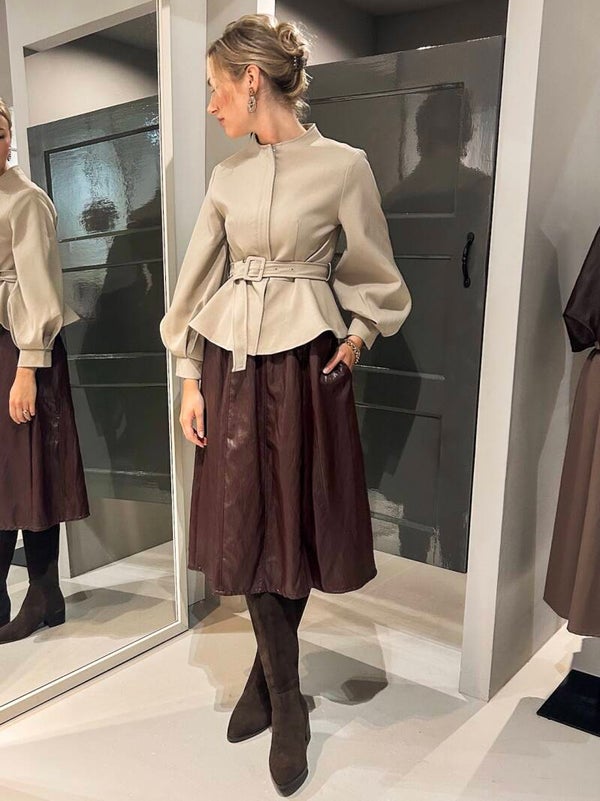 Top Loïs beige
