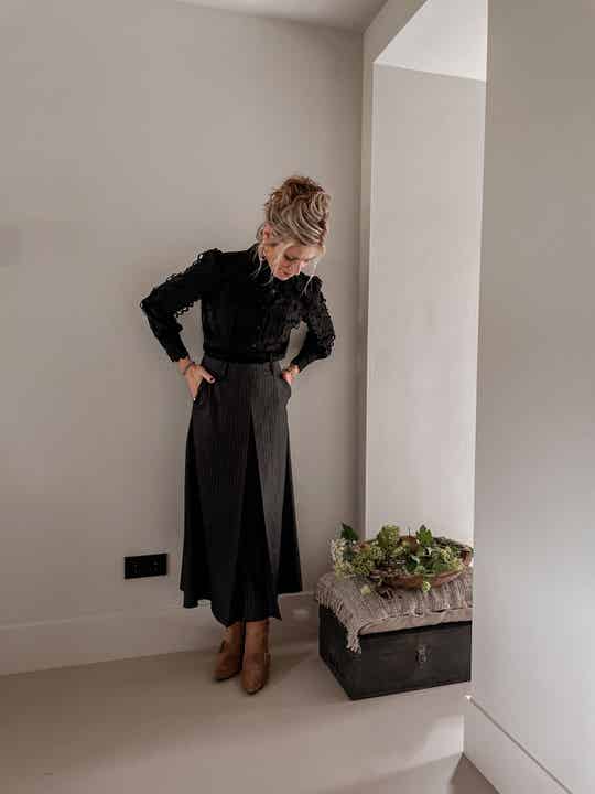 Rok Renate donkergrijs