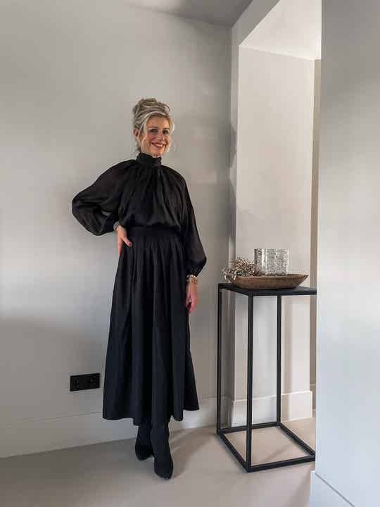 Top Eloise zwart