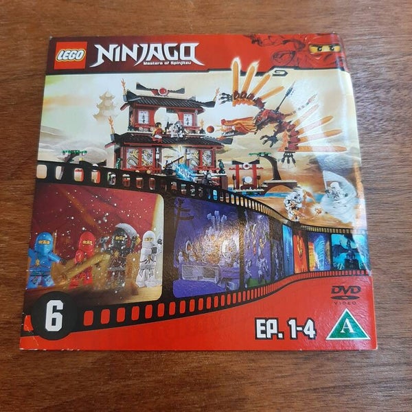 DVD Ninjago EP. 1-4