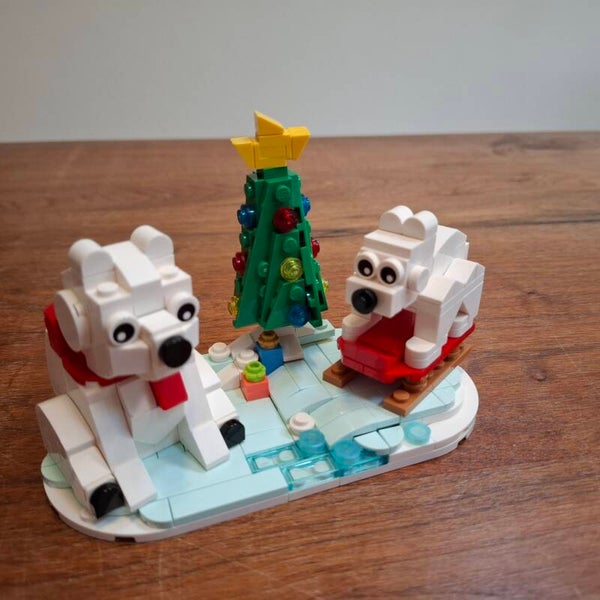 [40571]-3i Wintertime Polar Bears