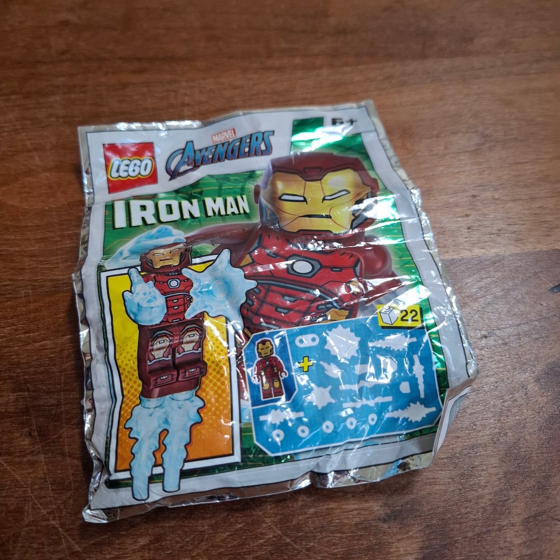 [242210]-b Iron Man foil pack #2