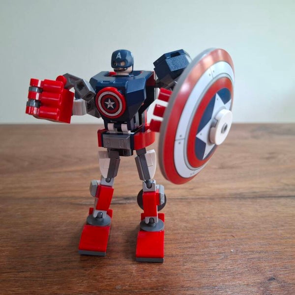 [76168]-1ib Captain America Mech Armor