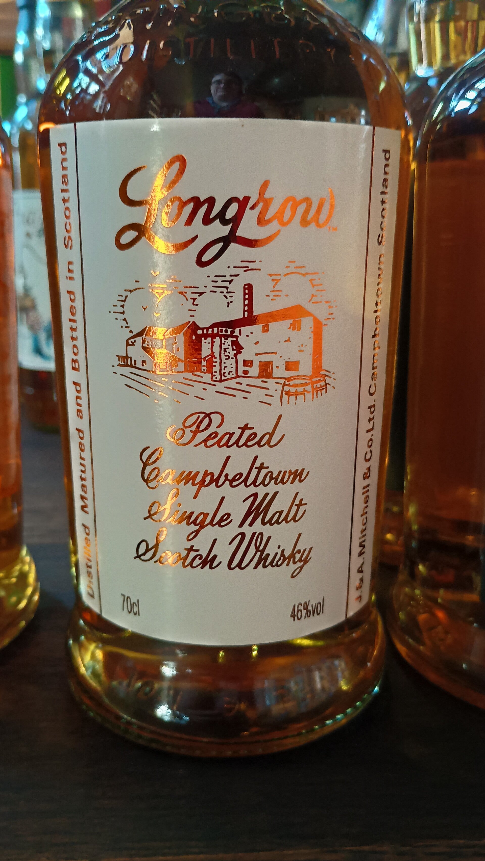 LONGROW PEATED 46% vol Campbeltown single malt