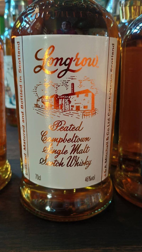 LONGROW PEATED 46% vol Campbeltown single malt