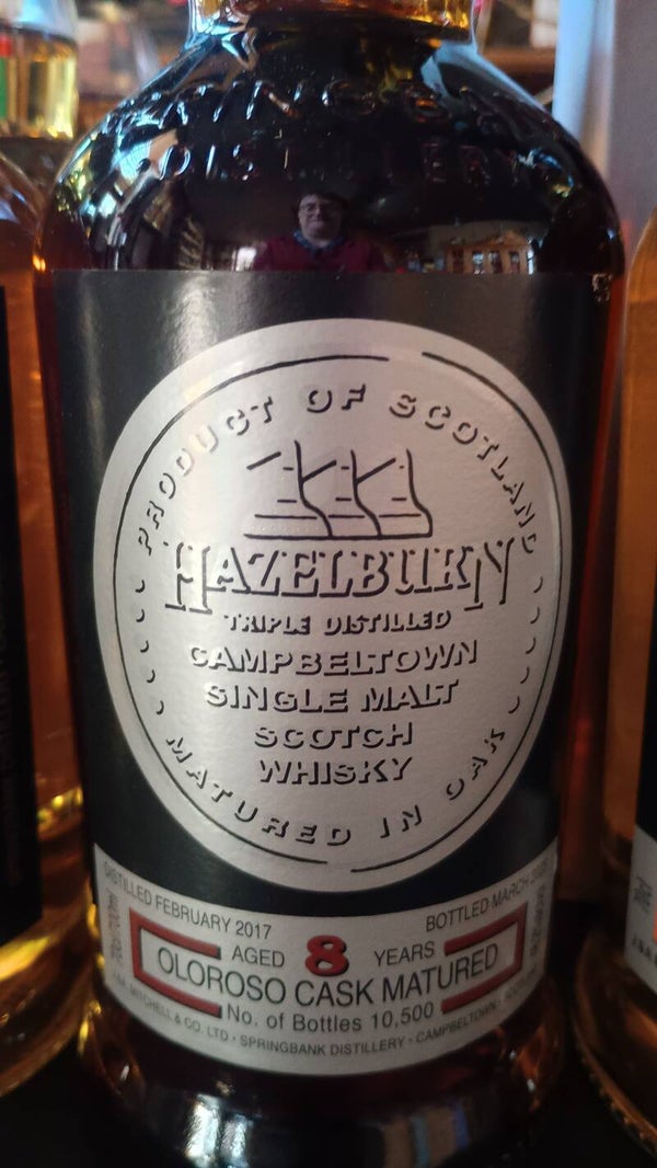 HAZELBURN 8 years OLOROSO cask matured 48.2% vol
