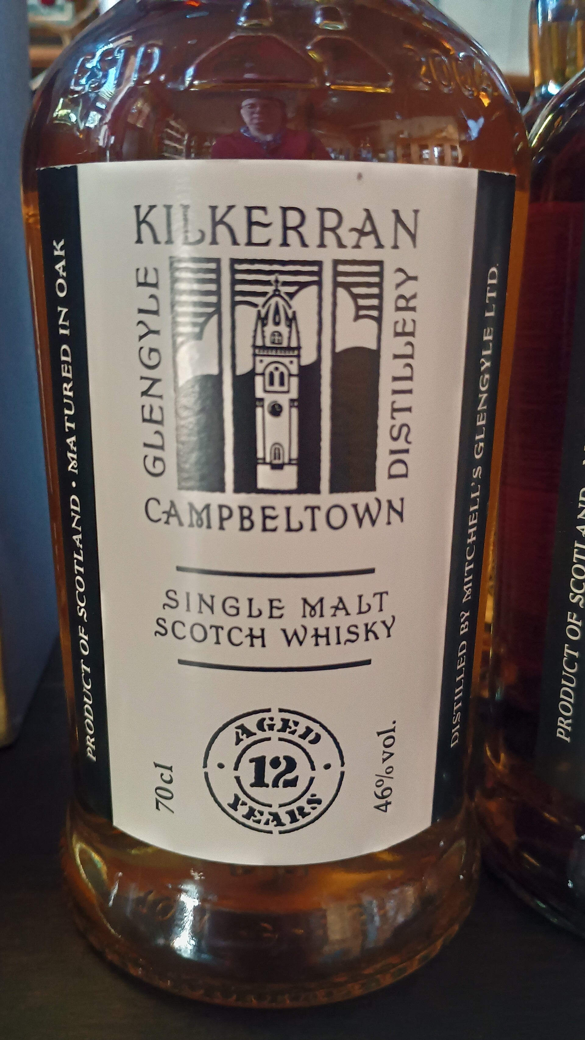 KILKERRAN GLENGYLE Aged 12 years 46% vol 70cl
