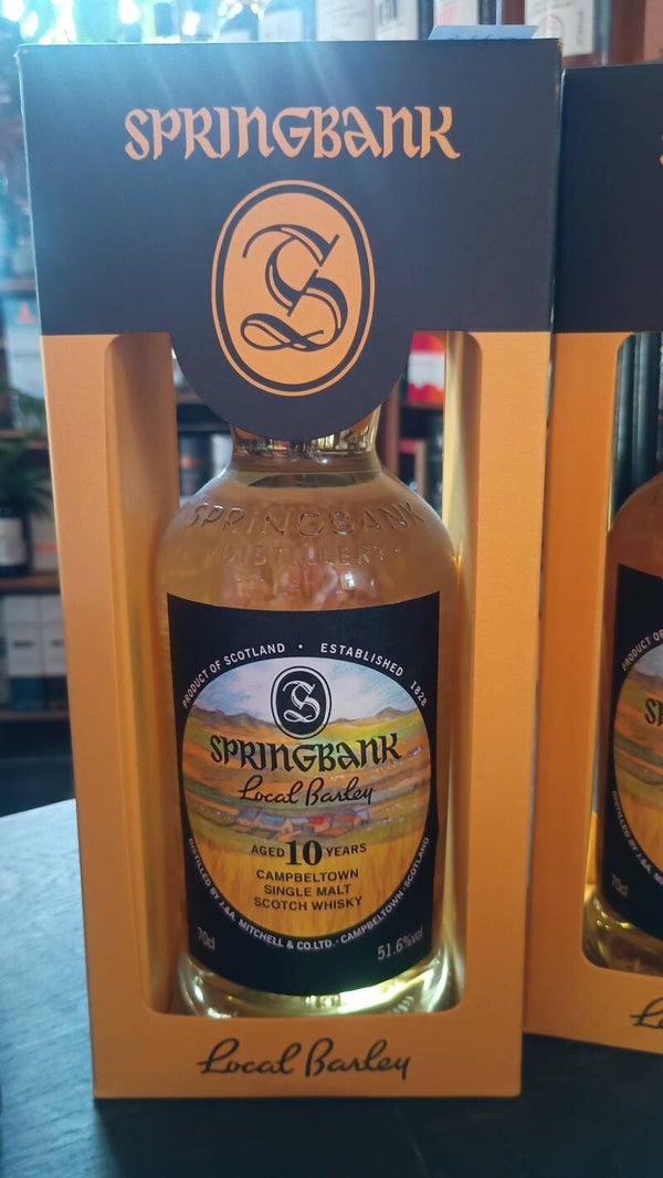 Springbank LOCAL BARLEY 2021 exclusief 51.6% 70cl