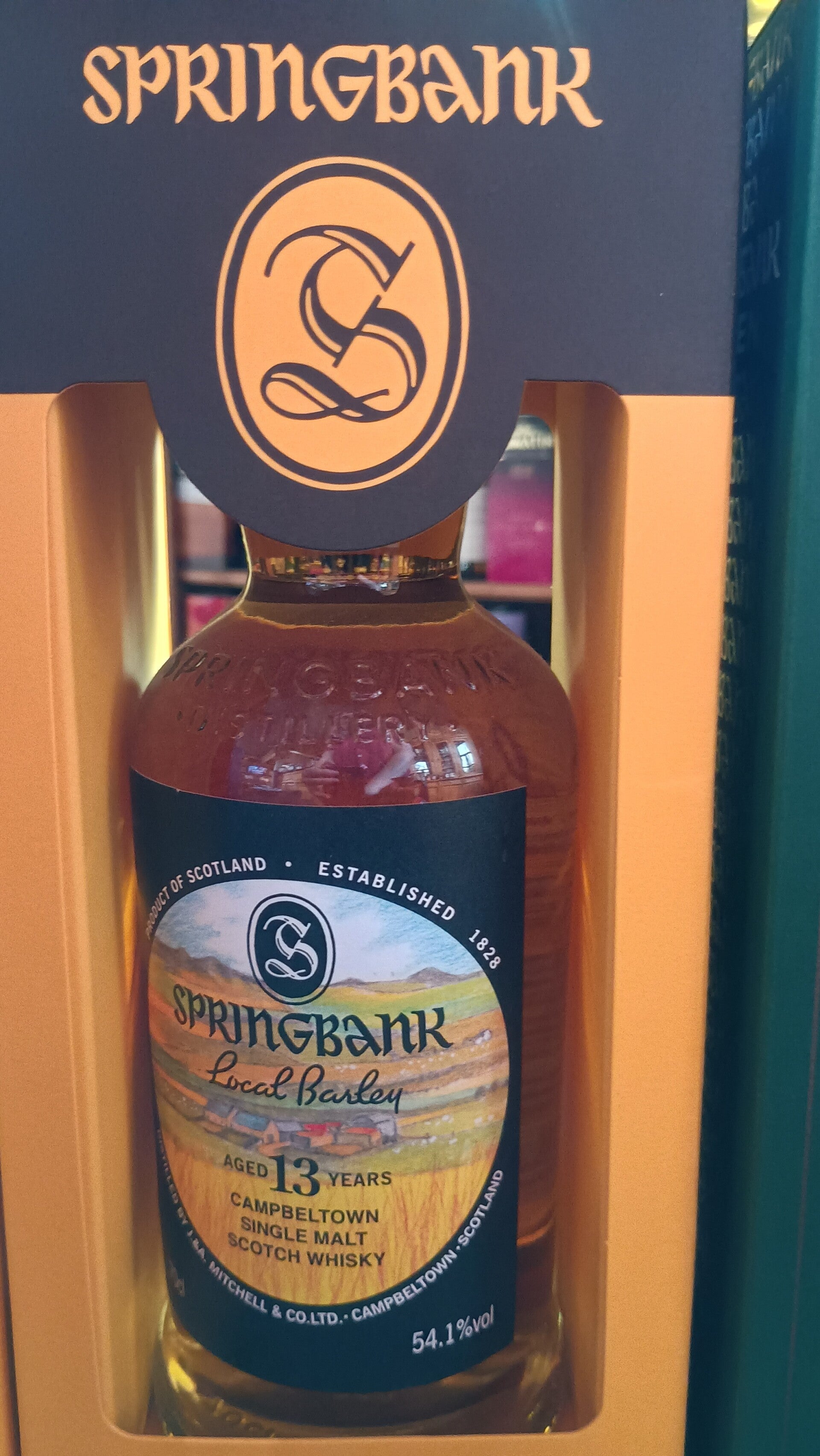 Springbank LOCAL BARLEY 2023 13 jaar exclusief 54.2% 70cl
