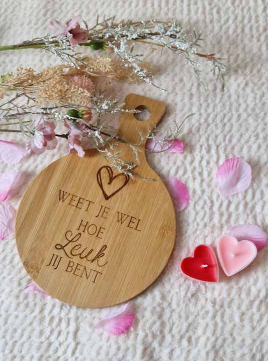 Borrelplank weet je wel hoe leuk jij bent?