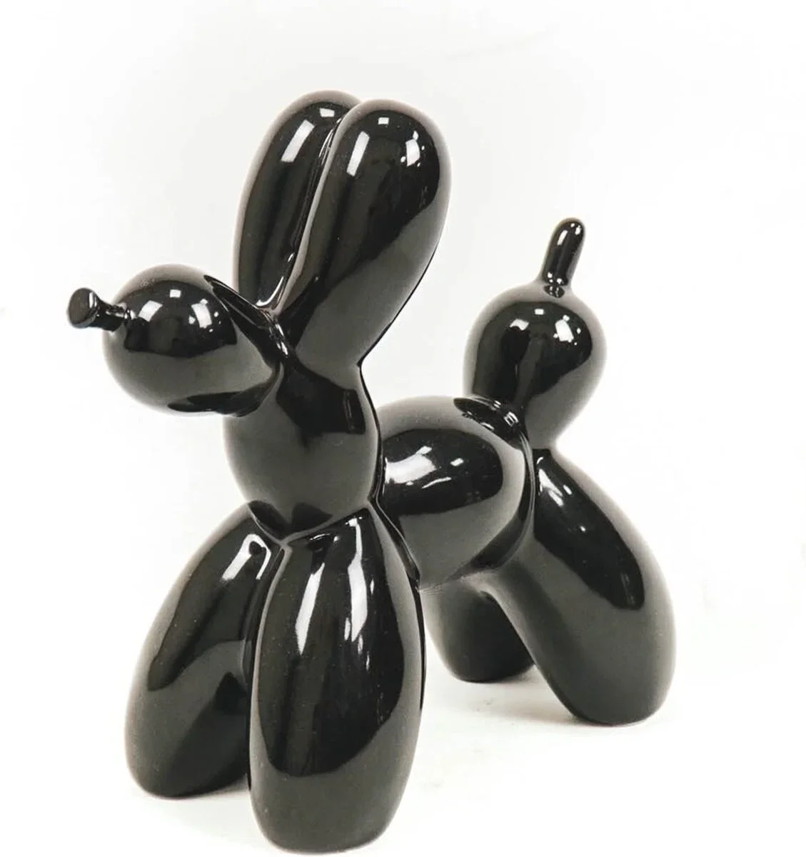Balloon dog zwart 18,5 x 8,5 x 21,5cm