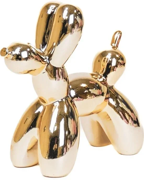 Balloon dog Goudkleurig 18,5 x 8,5 x 21,5cm