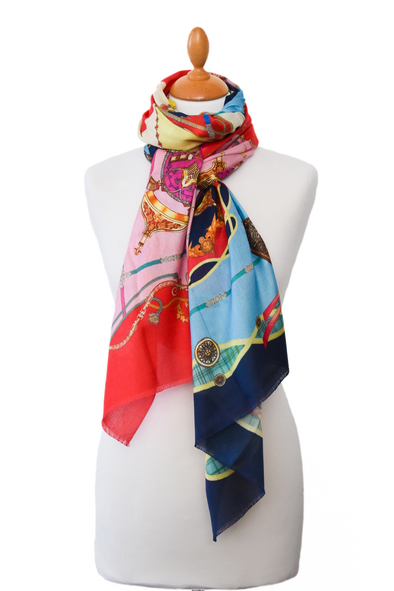 Zijden shawl dessin  Classic Hermès