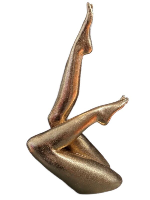 Golden legs Ornament 13x18x33cm (LxBxH)