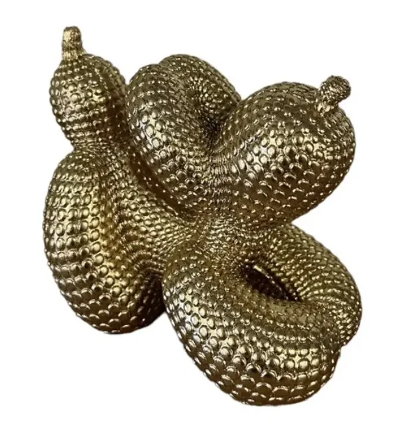 Balloon dog gold hangend 13 x 8 x 12cm