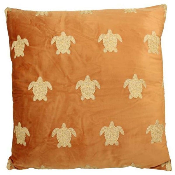 Kussen fluweel Schildpad