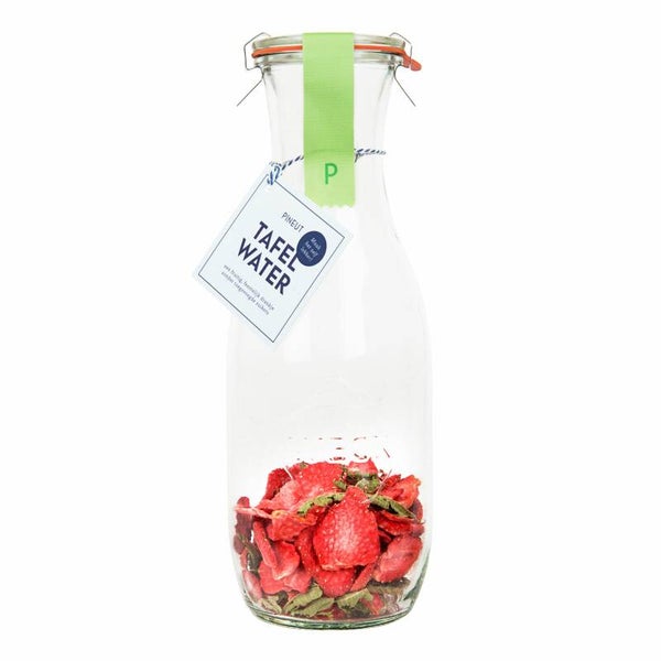 Tafelwater aardbei verveine van Pineut