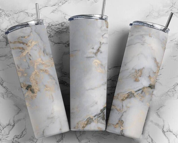 Thermosfles marble