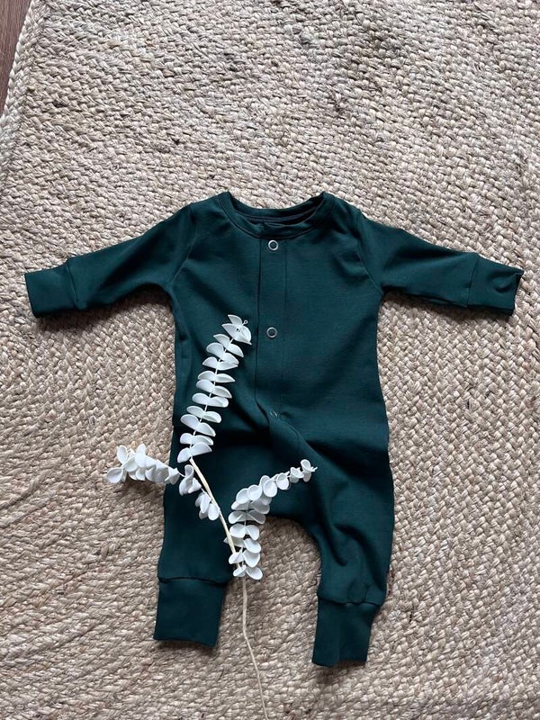 Boxpakje donker groen