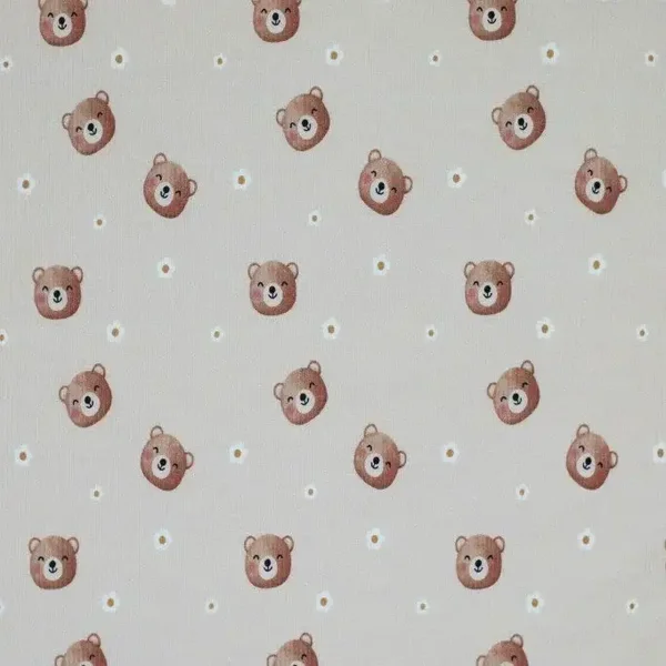 Tuinrok beren beige rib