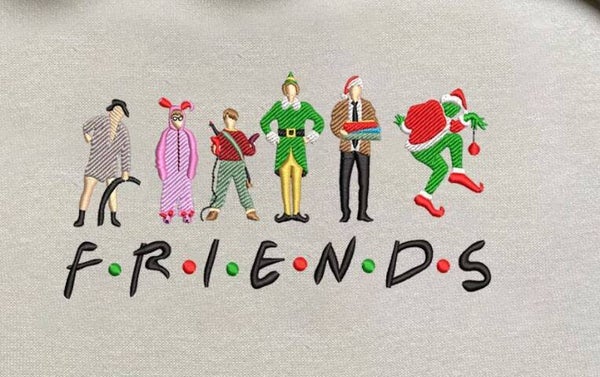 Friends kersttrui