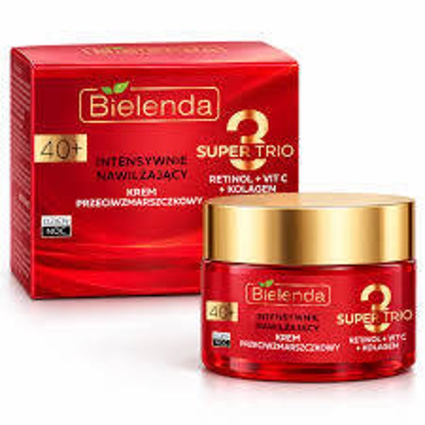 Bielenda Super Trio 60+ Ultra Repairing Anti-Wrinkle Cream For Day And Night 50ml